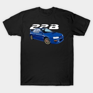 22b sti rally car wrx subaru impreza T-Shirt